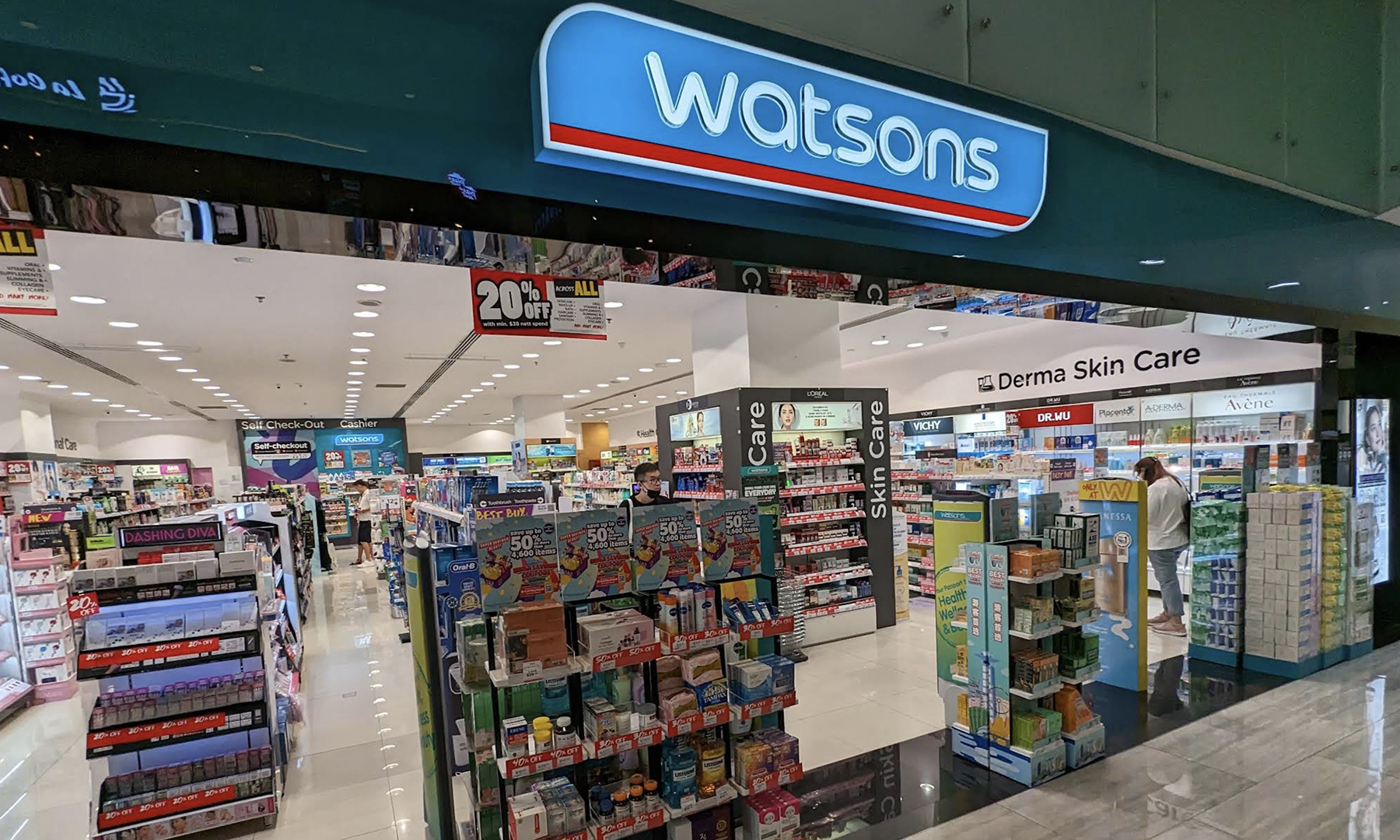Watsons Marina Square: Top health, beauty & wellness deals